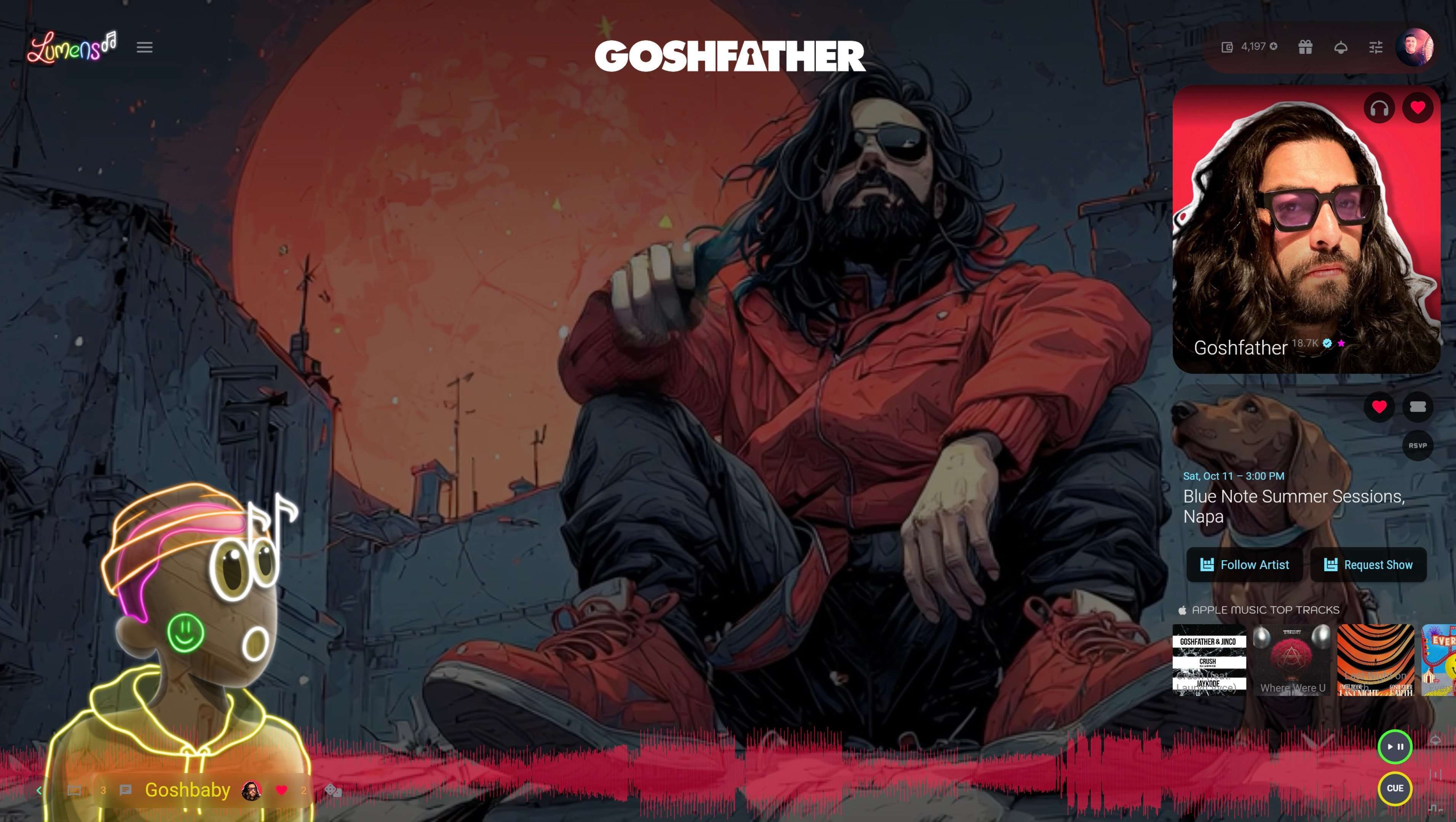 Goshfather Interactive Stage
